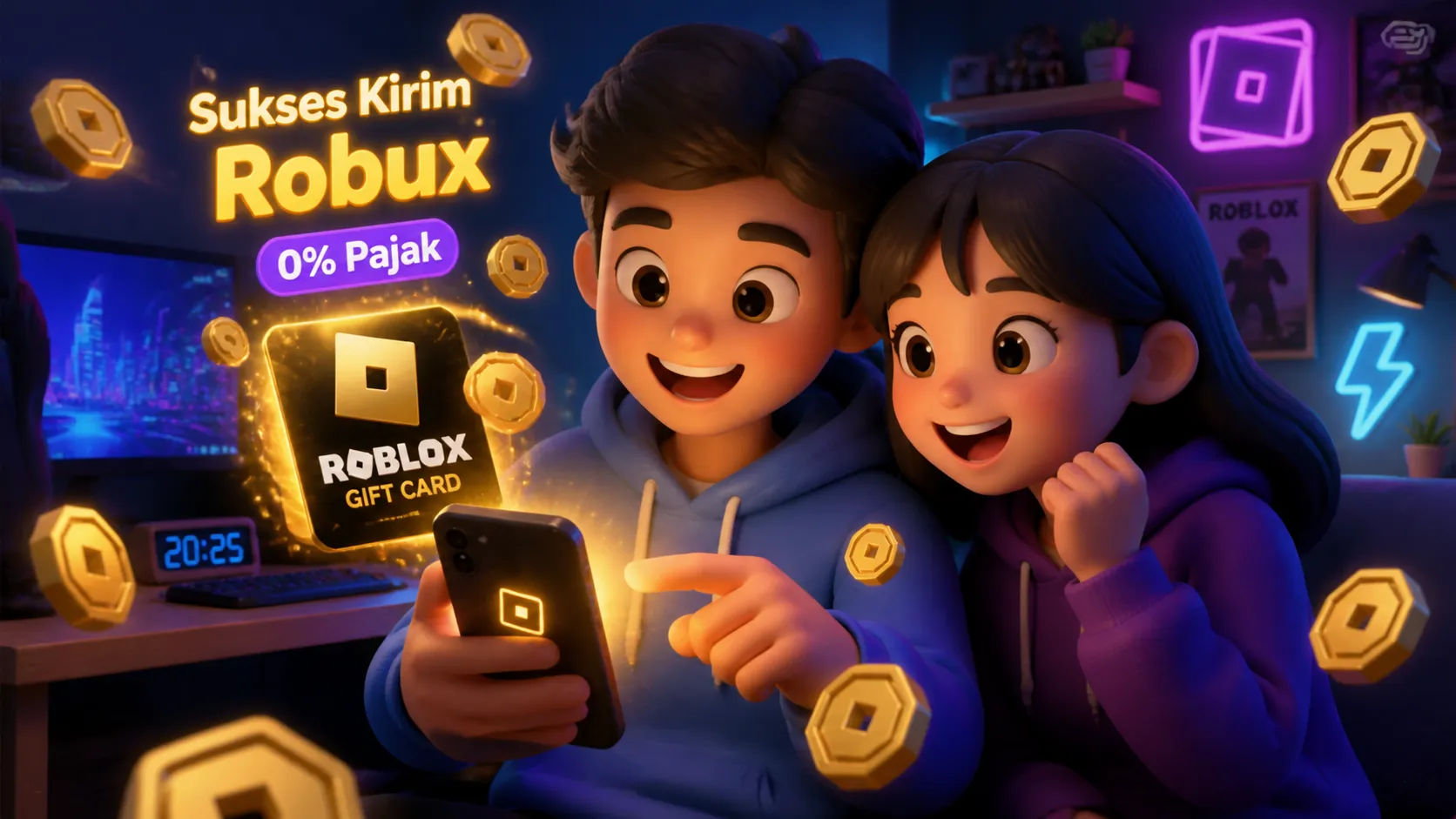 3 Cara Kirim Robux ke Teman Tanpa Kena Pajak 30 Persen
