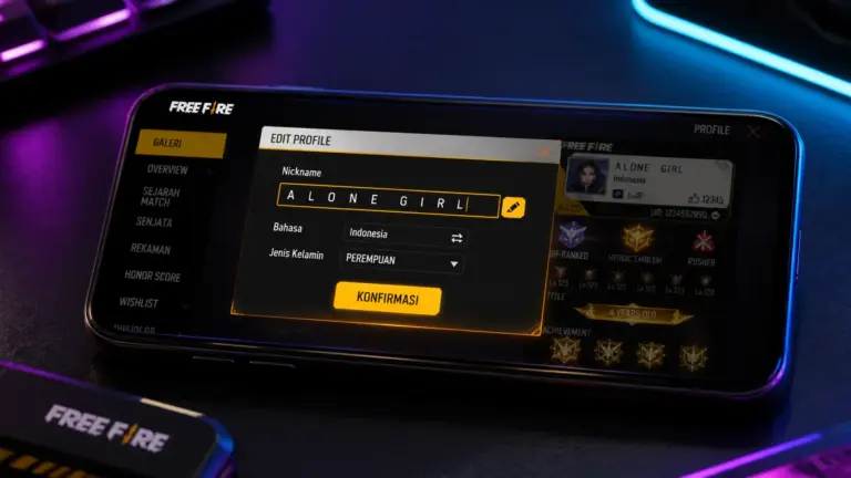 Cara Nickname FF Spasi Kosong Valid Tanpa Error 2026