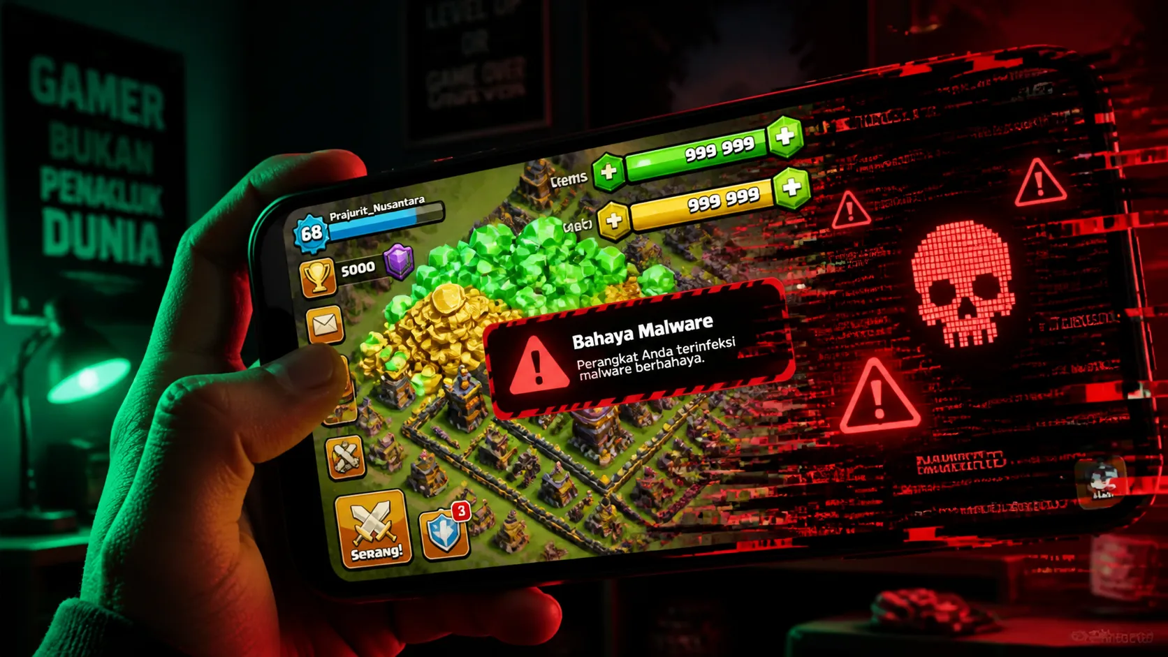 COC Mod APK Unlimited: Link Unduh dan Uji Risiko Malware